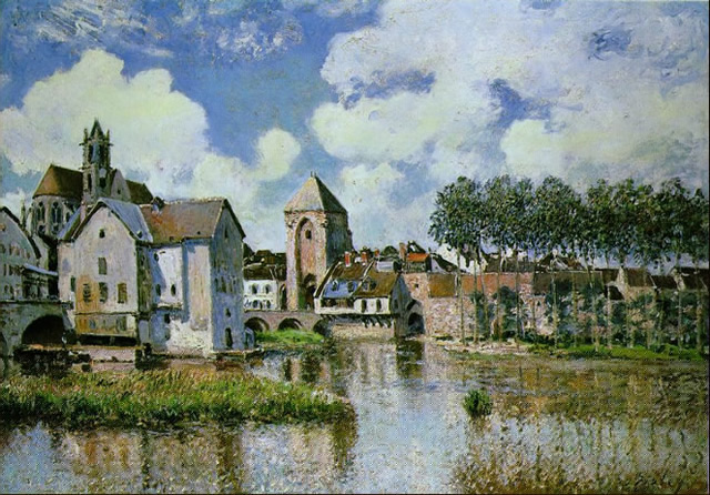 Tecnica Humedo sobre Humedo de Sisley